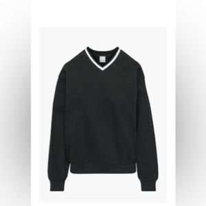 Aritzia TNA cozy fleece boyfriend sweatshirt